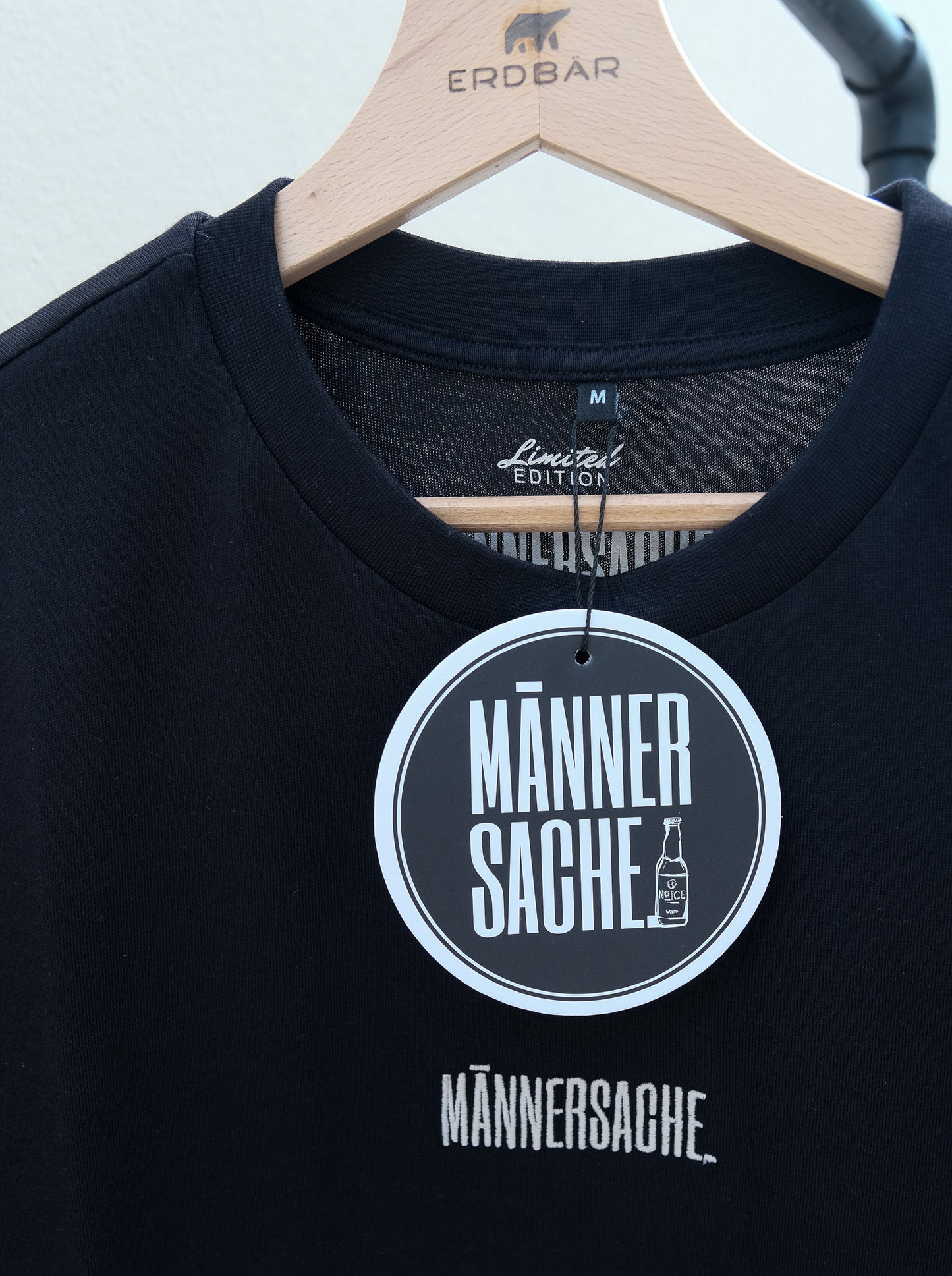 Männersache (Zollstab) - schwarz