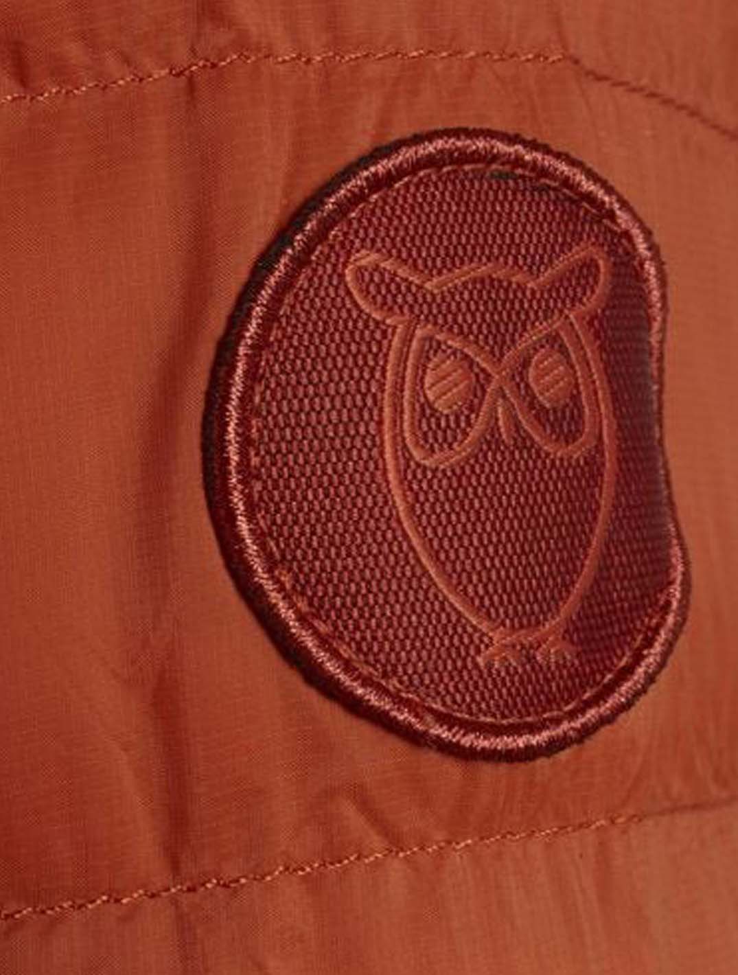 Herren - Vegane Knowledge Cotton Daunen Jacke (rust)