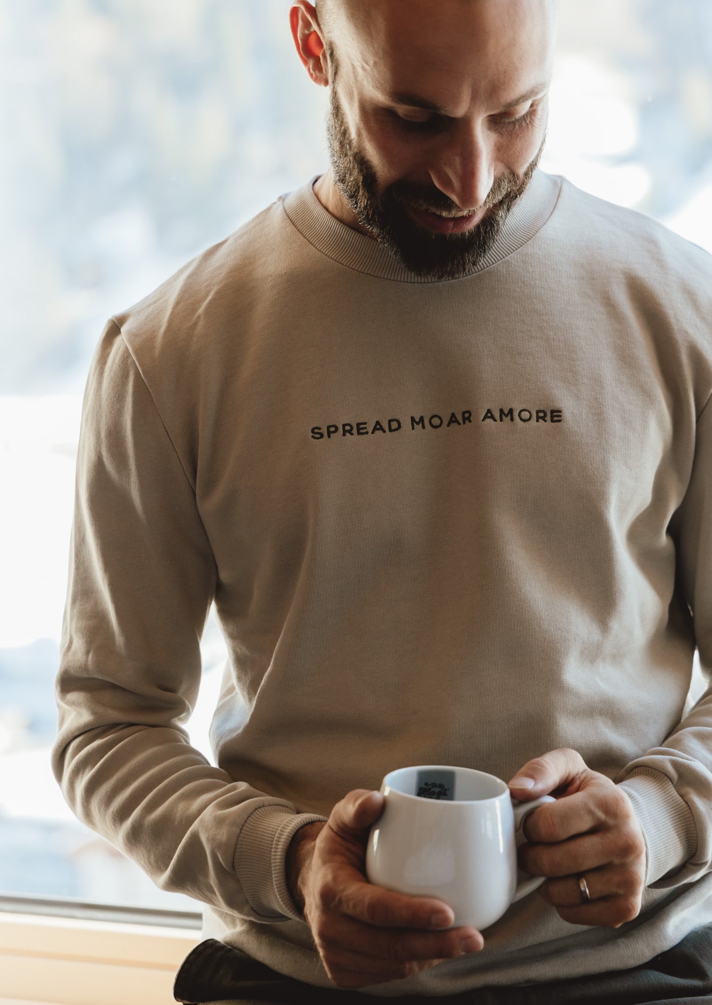 MEN SWEATER "SPREAD MOAR AMORE"