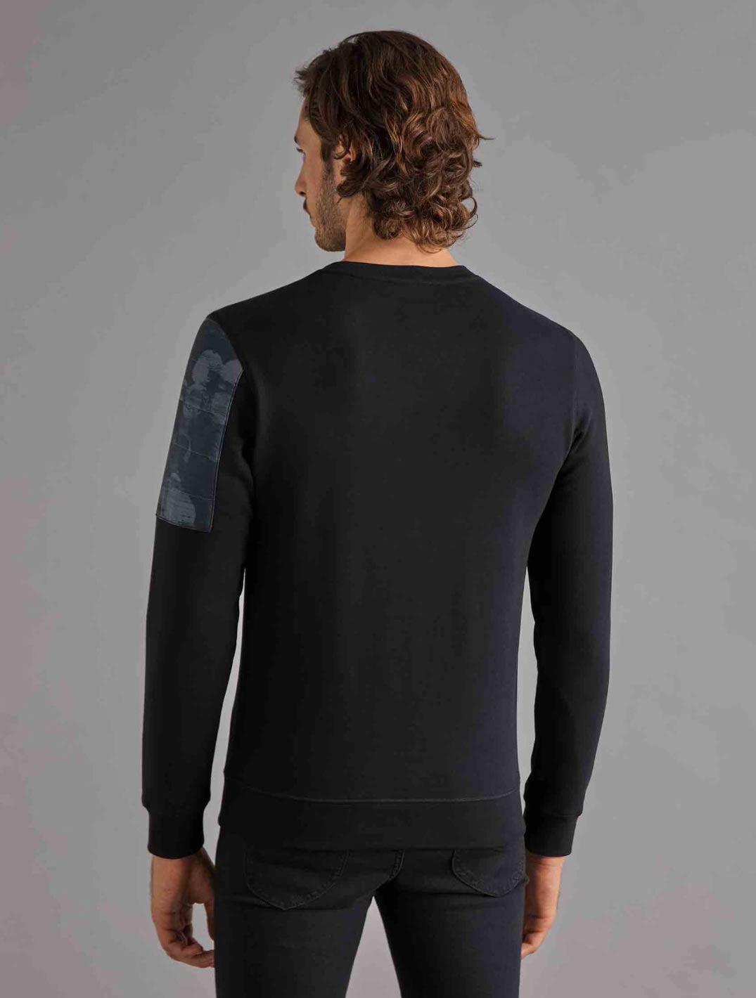 National Geographic Herren Sweater CREW NECK (schwarz)