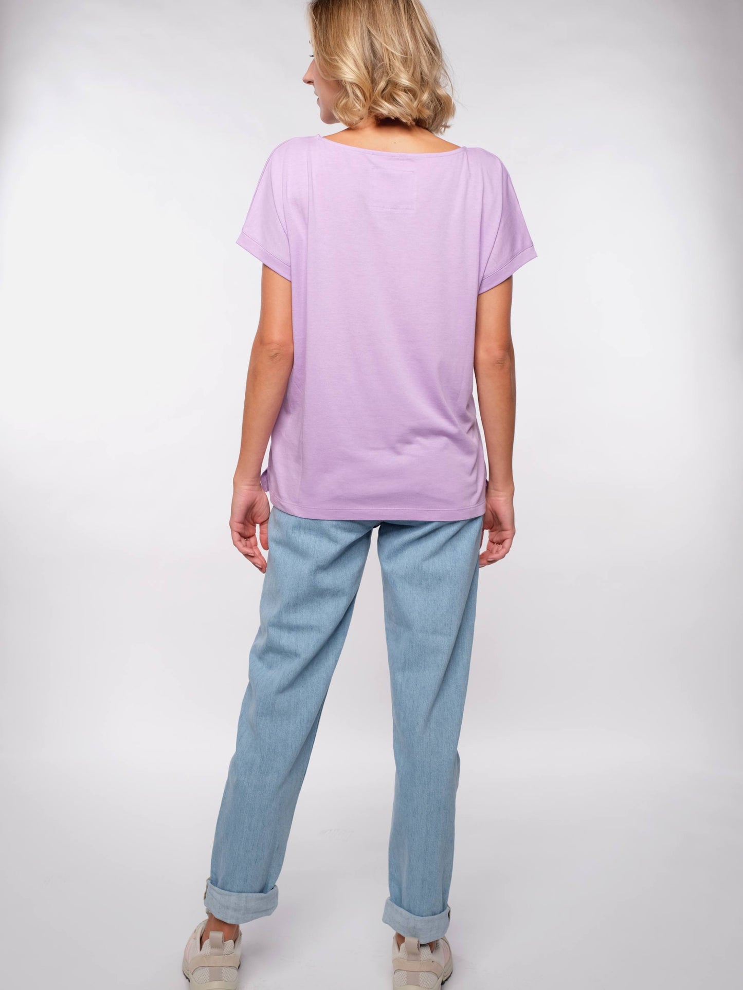 Damen T-Shirt SONNENKIND (lavendel)