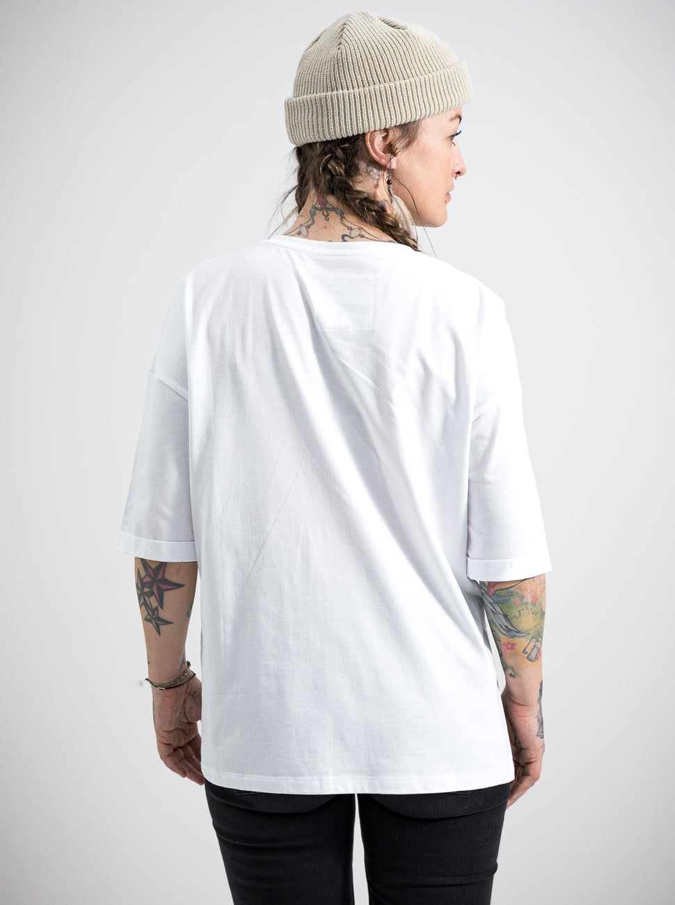 Damen T-Shirt ORGANISCH & NATURELL (weiß)