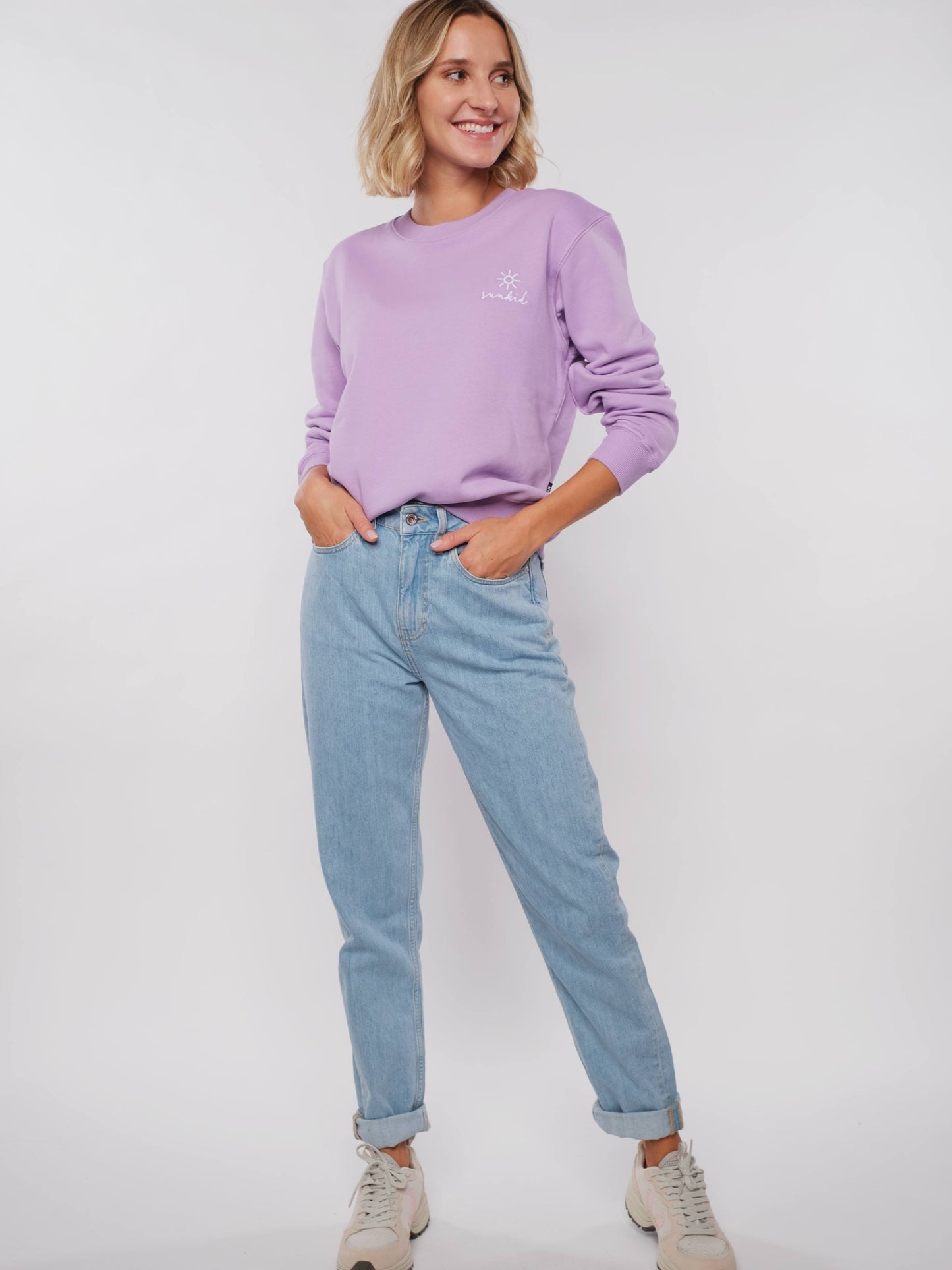 Damen Sweater SONNENKIND (Lavendel)