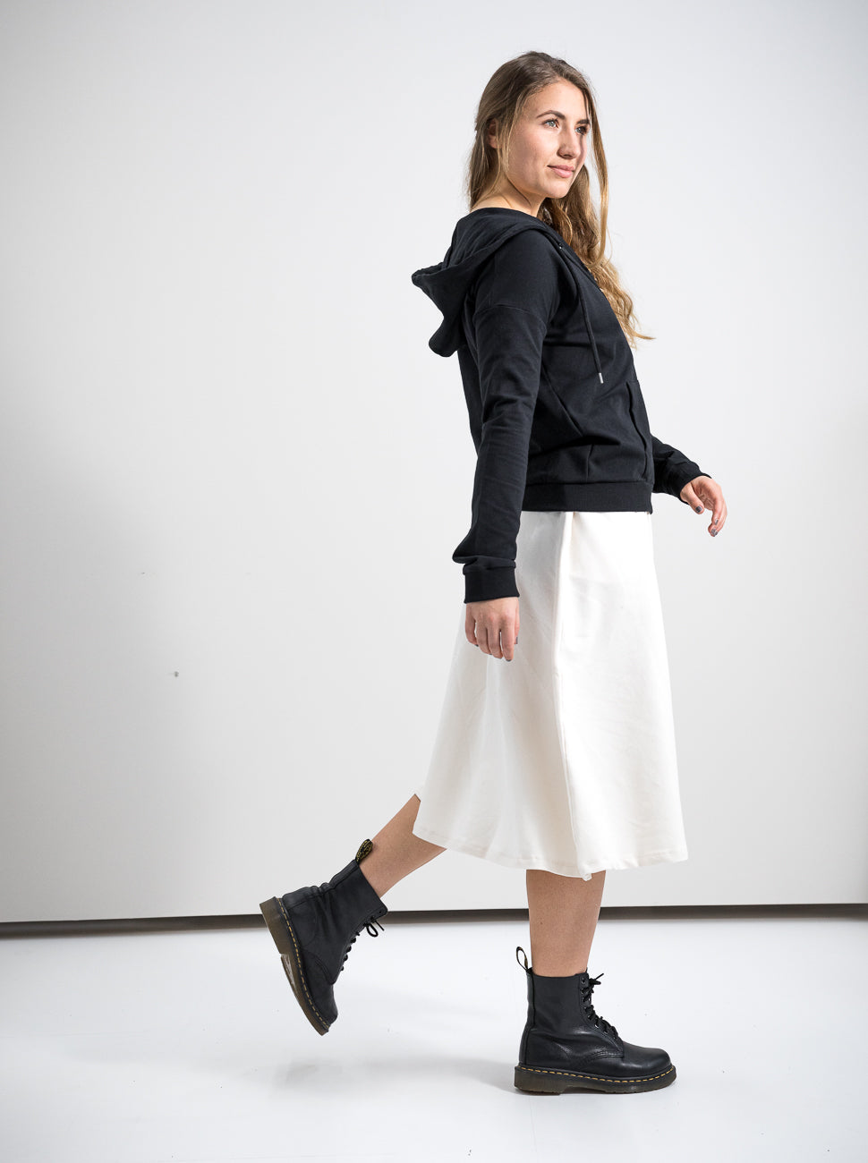 Damen Sweat Jacke ERDBÄR (schwarz)