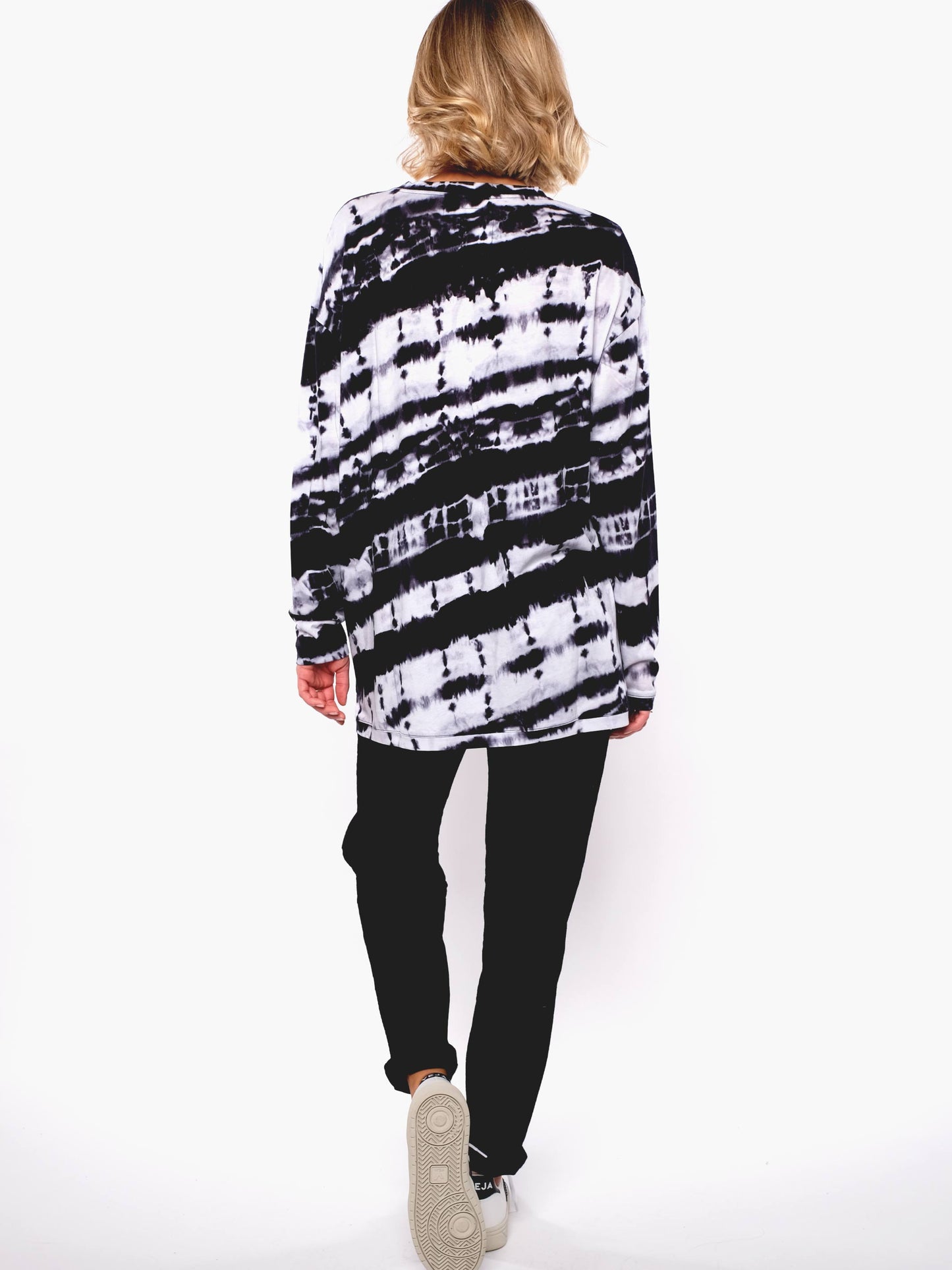 Damen Langarmshirt LOGOBÄR (batik)