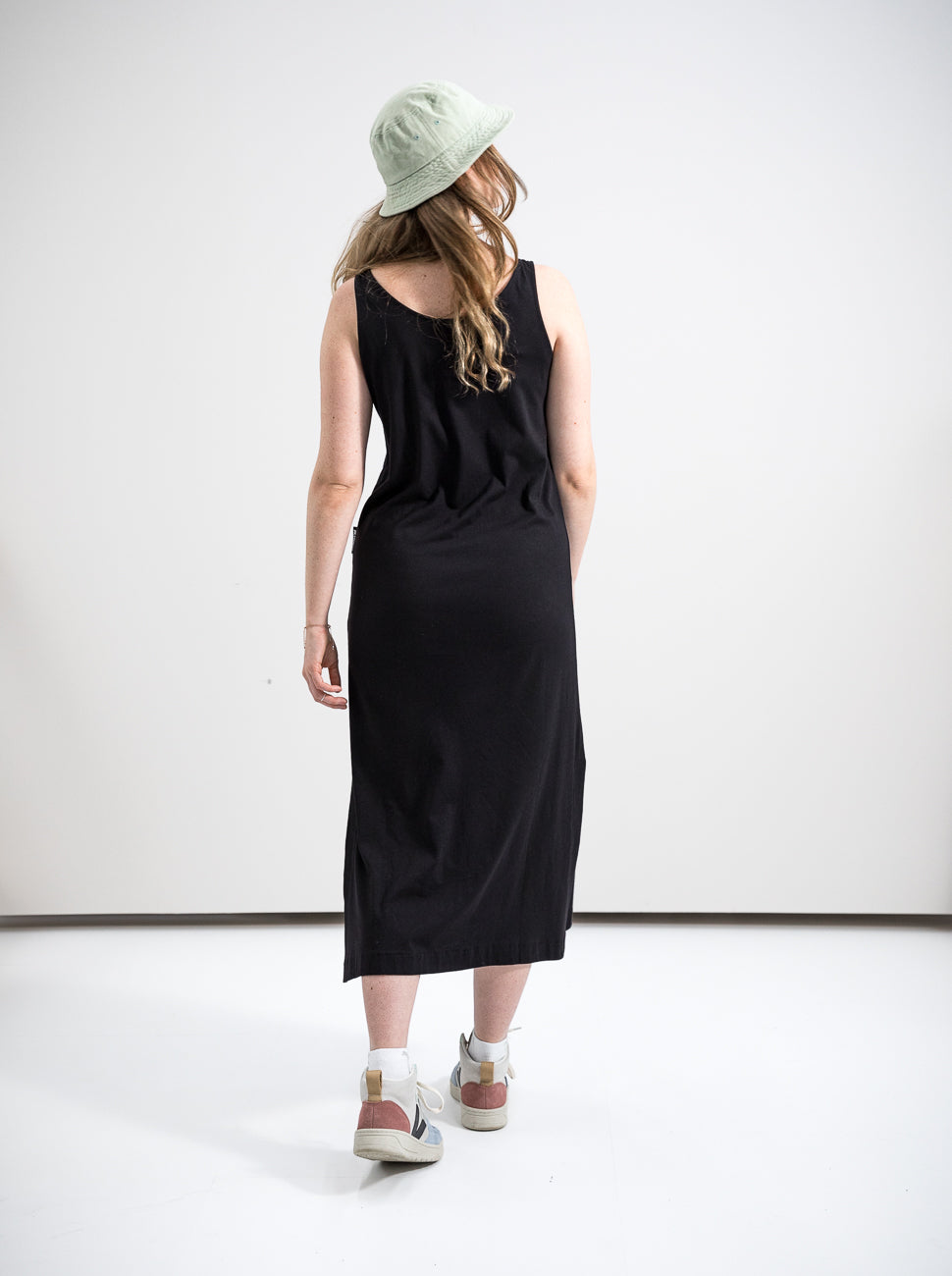 Damen Sommerkleid (schwarz)