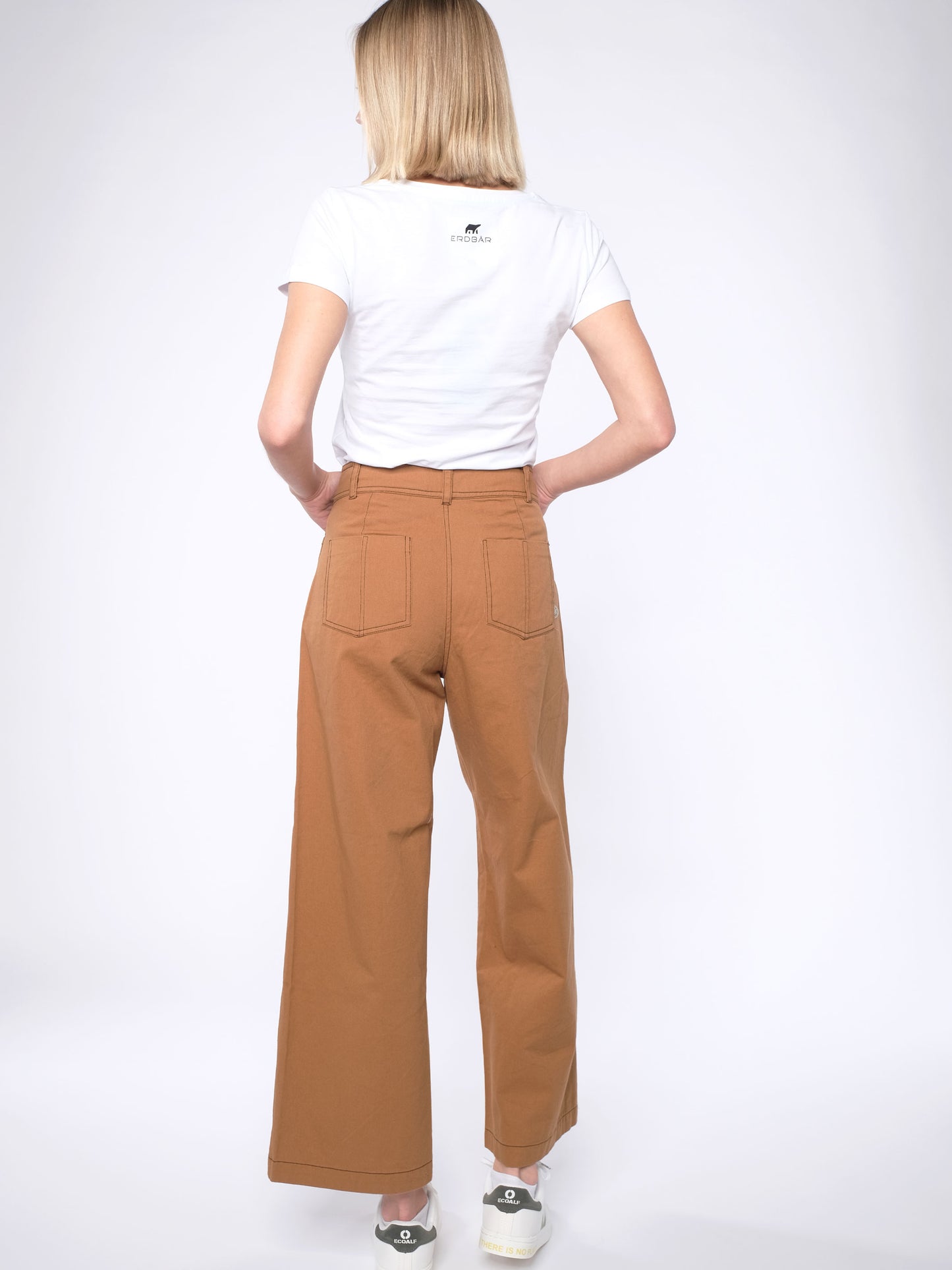Damen T-Shirt LOGOBÄR (weiß)