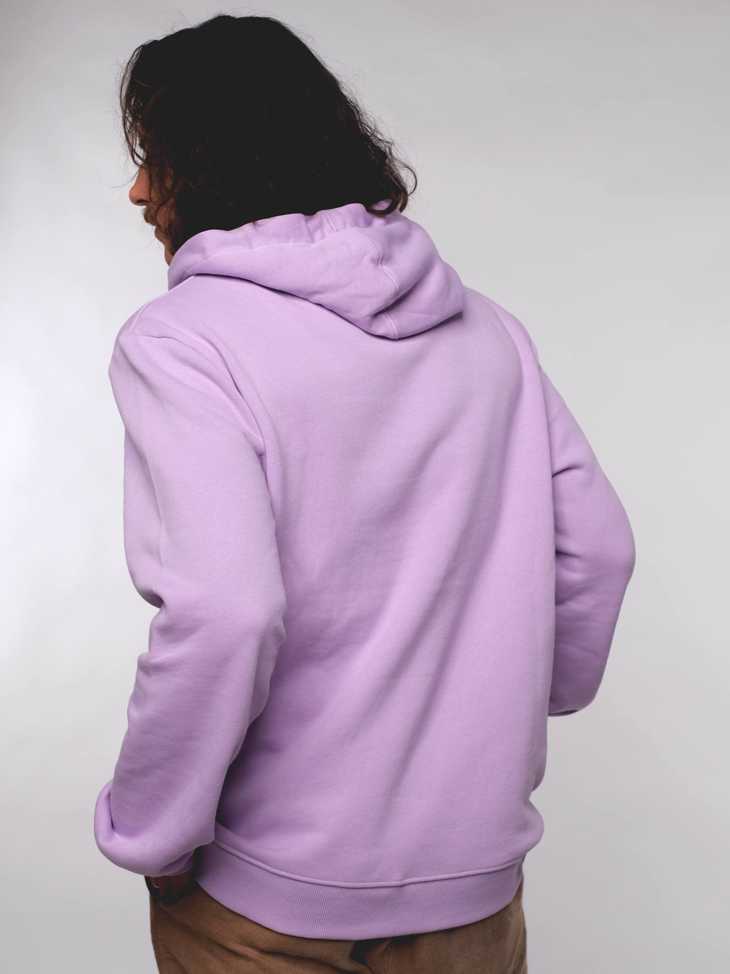 Herren Hoodie FURCHTLOS (lavendel)