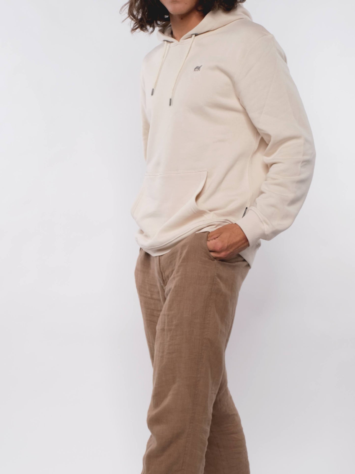 Herren Hoodie ERDBÄR (beige)