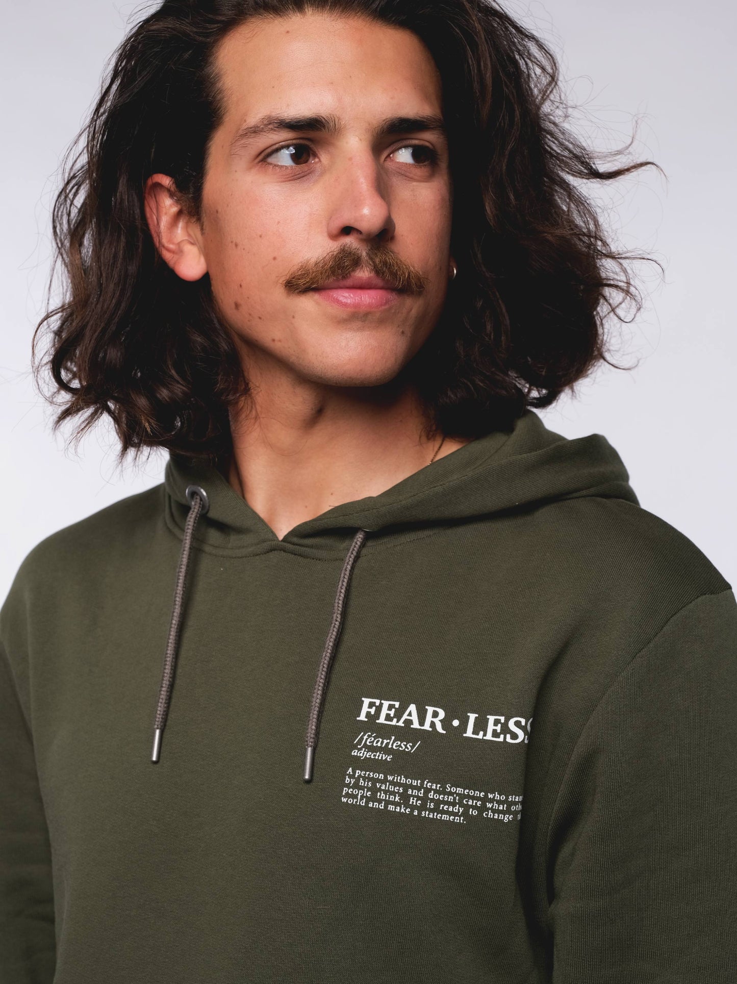 Herren Hoodie FURCHTLOS (grün)