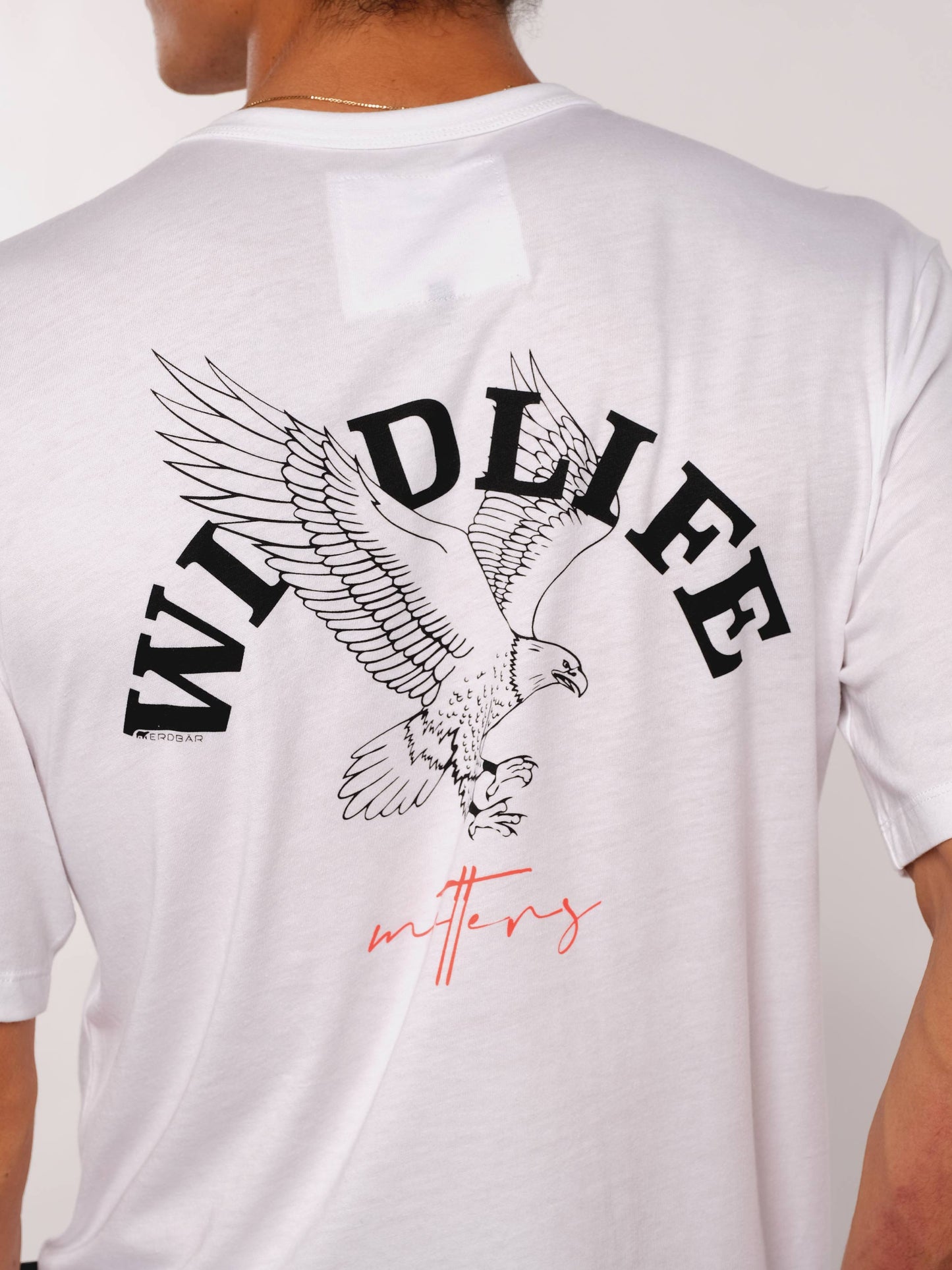 Herren T-Shirt WILDLEBEN ZÄHLT (weiß)