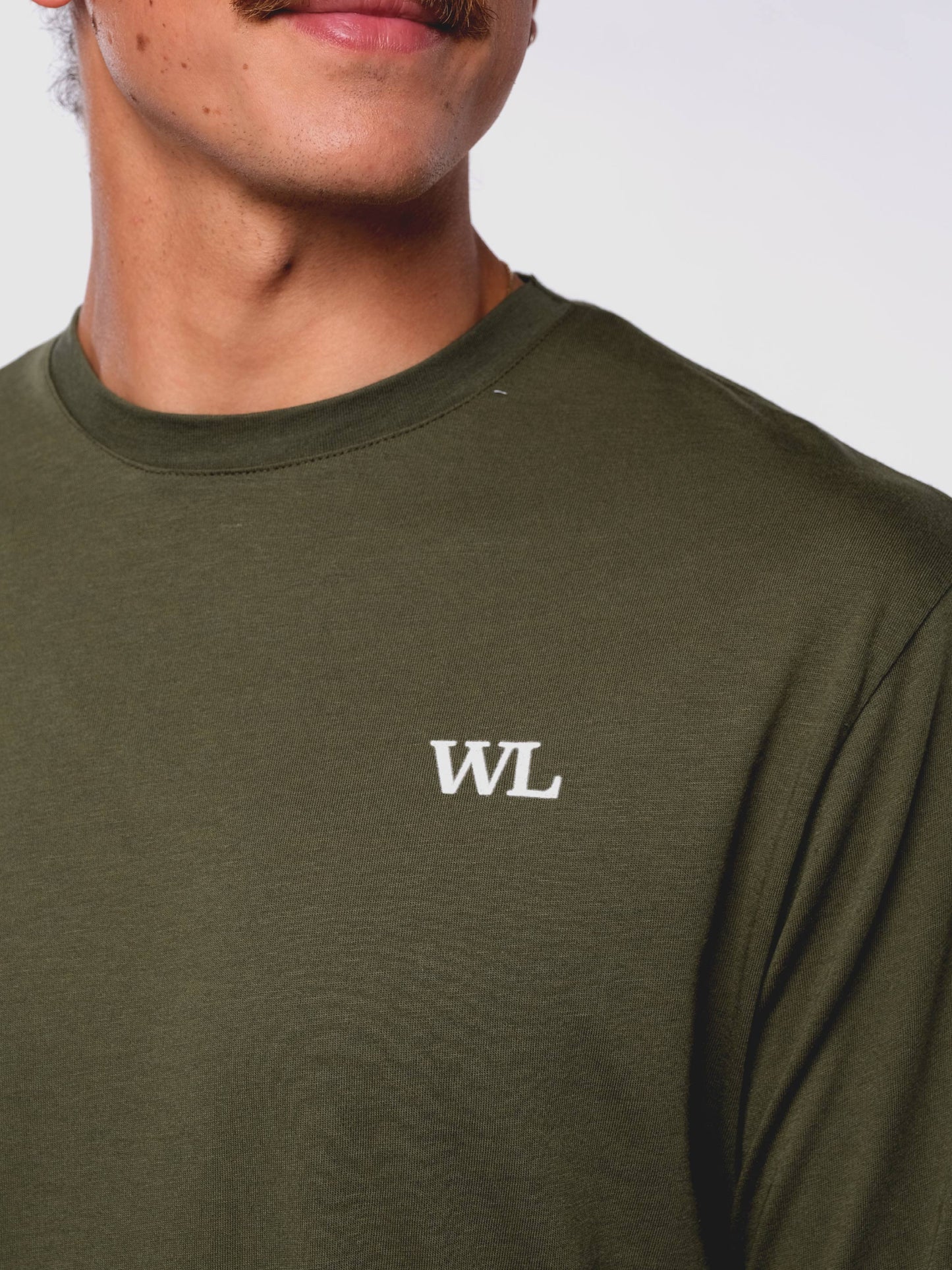 Herren Langarmshirt WILDLEBEN ZÄHLT (grün)