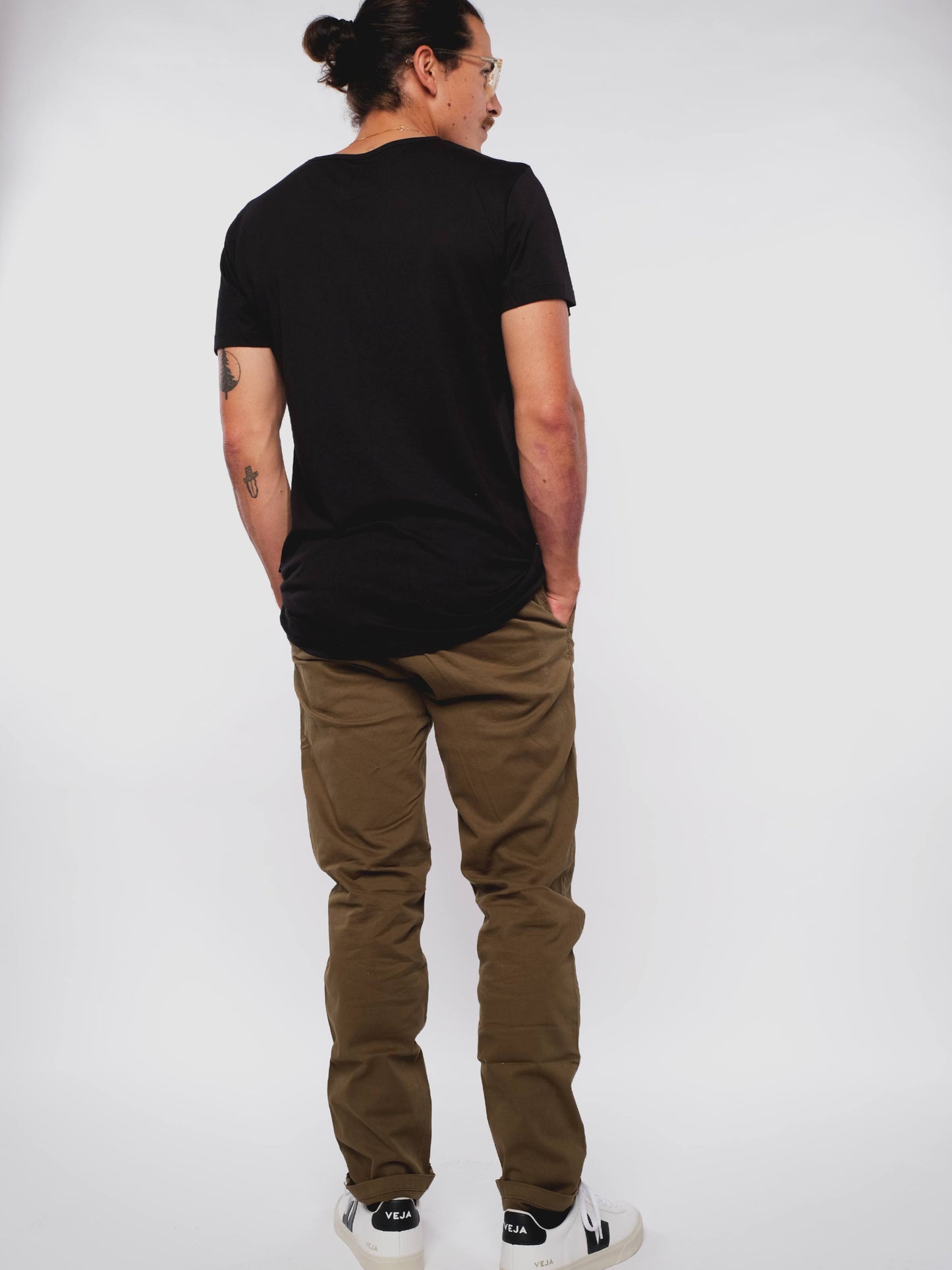 Herren T-Shirt NATUR SPRICHT (schwarz)