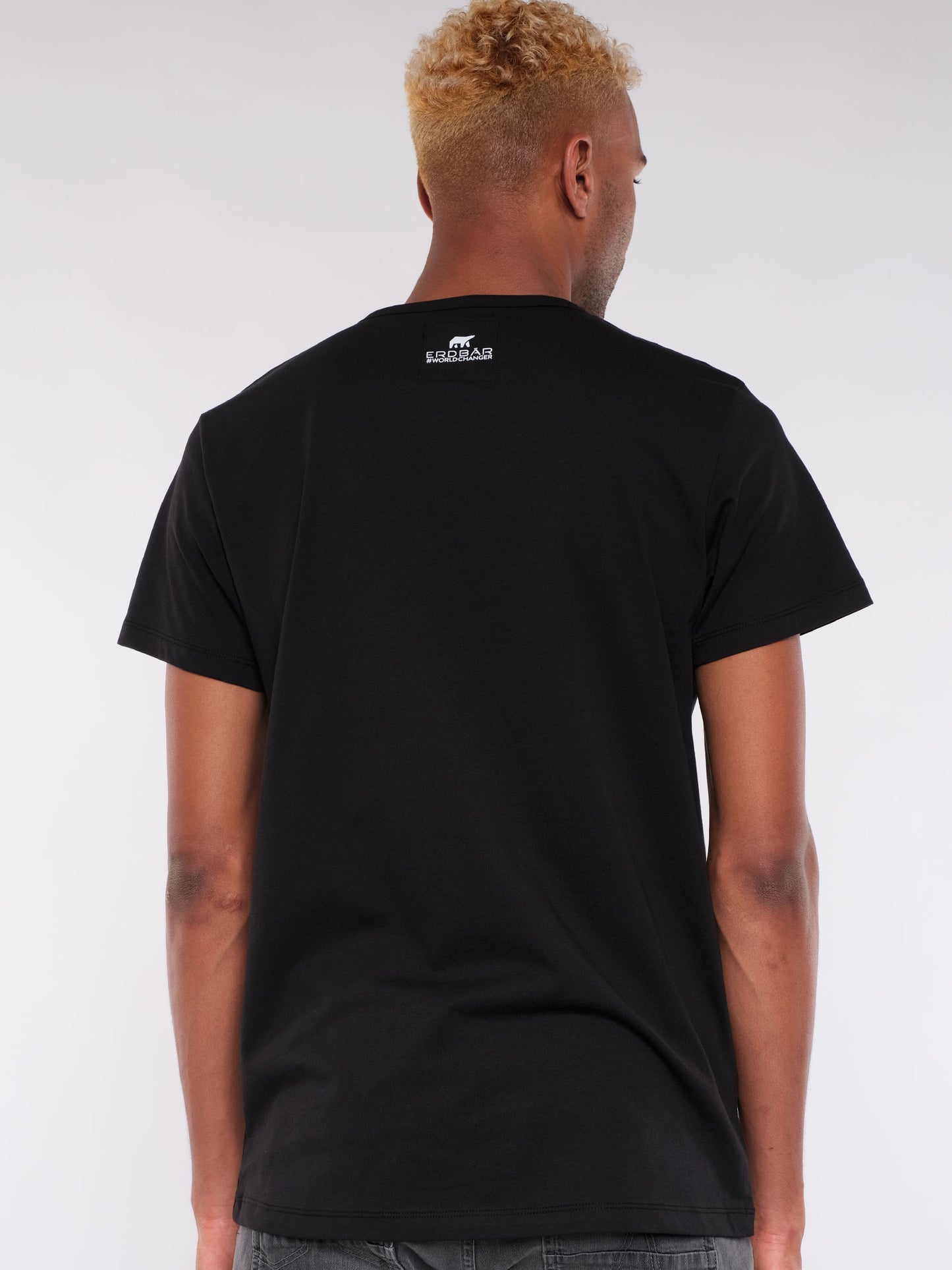 Herren T-Shirt ERDBÄR #WORLDCHANGER (schwarz)