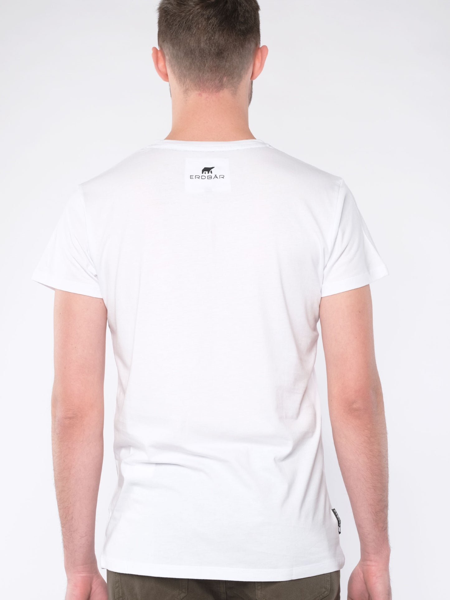 Herren T-Shirt 06 MIT DIESEM STYLE UNTERSTÜTZT DU! (weiß)