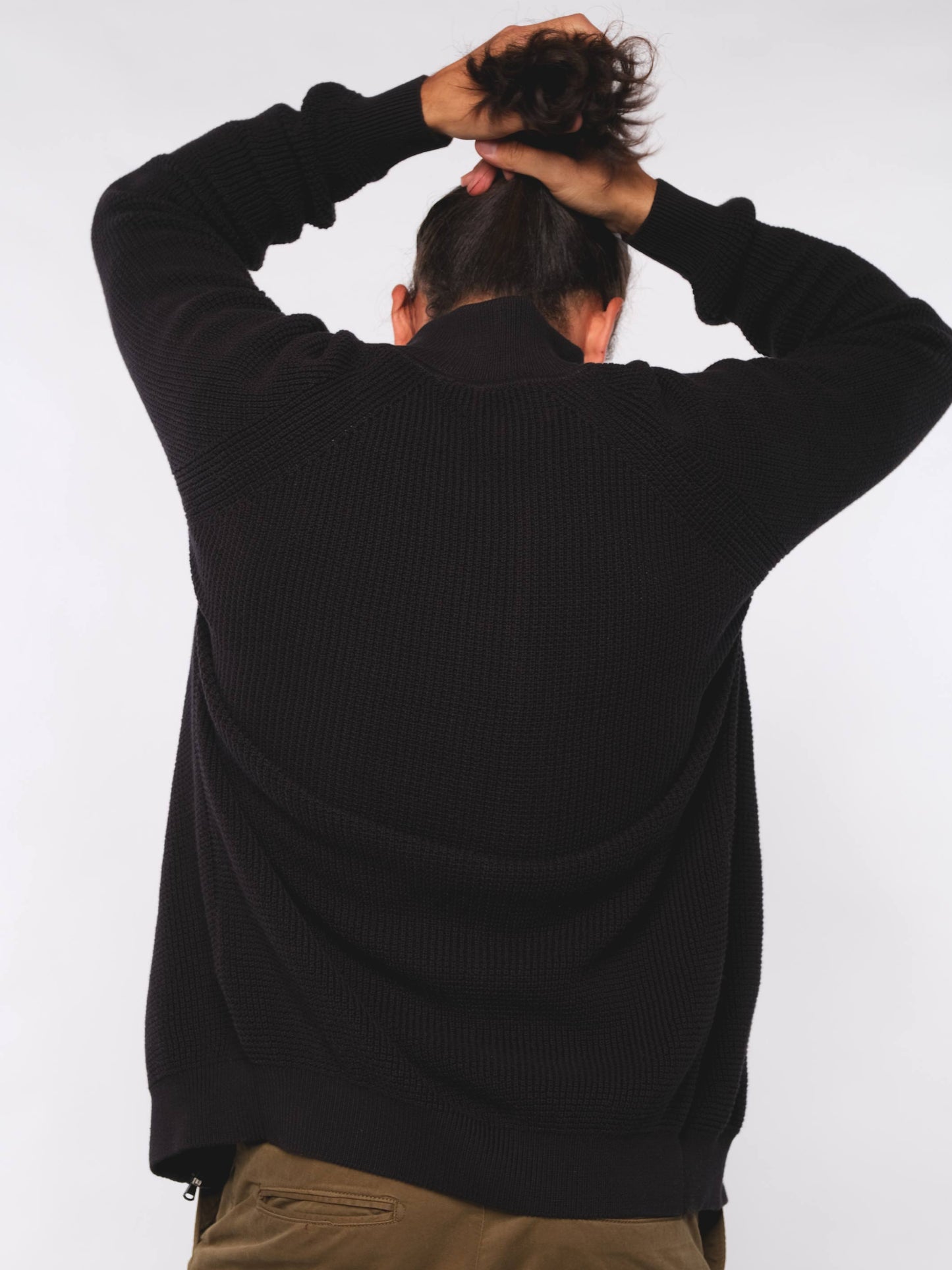 Herren Strickjacke ERDBÄR (schwarz)