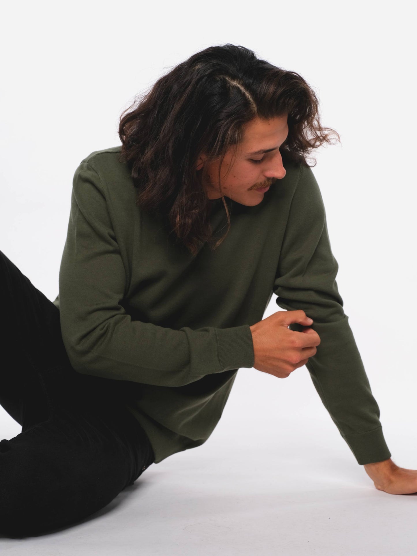 Herren Strick Sweater (grün)