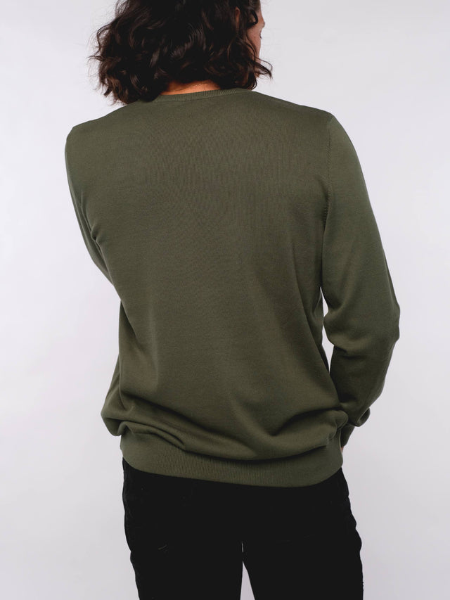 Herren Strick Sweater (grün)