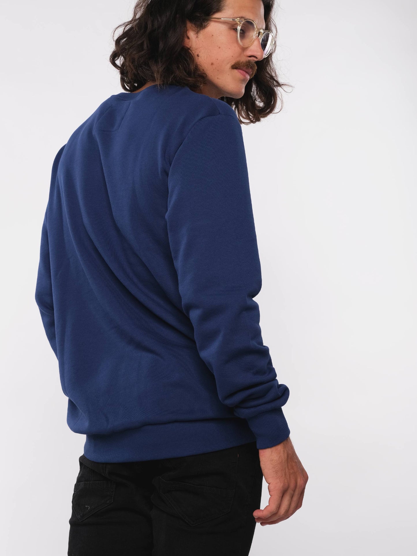Herren Sweater ERDBÄR (dunkel blau)