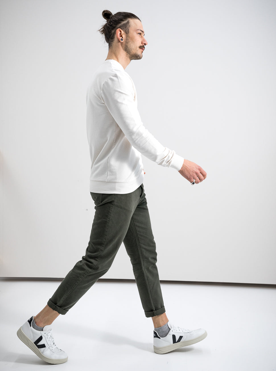 Herren Sweater HANDEL JETZT (beige)