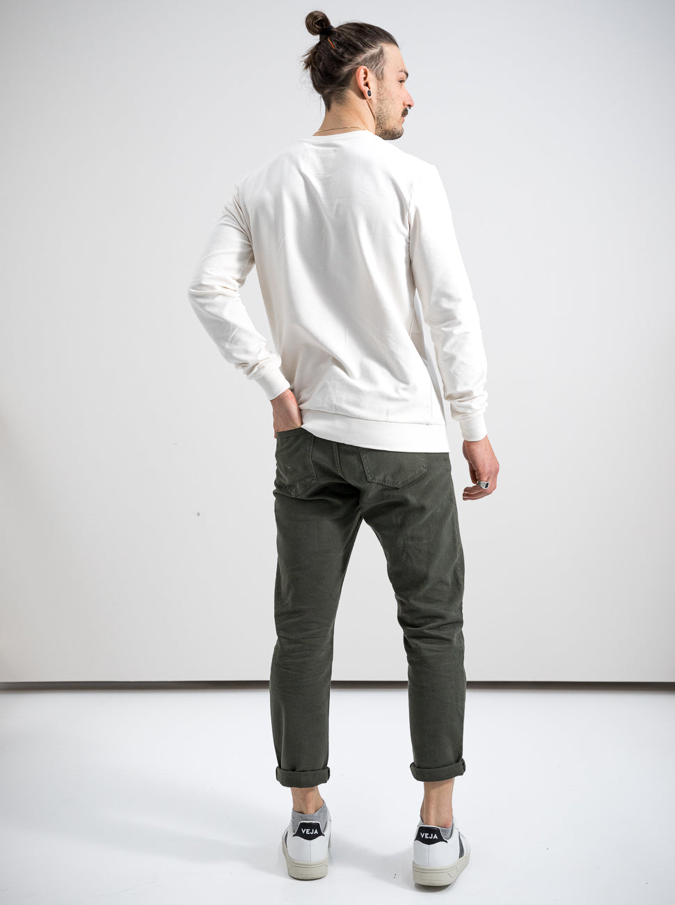 Herren Sweater HANDEL JETZT (beige)