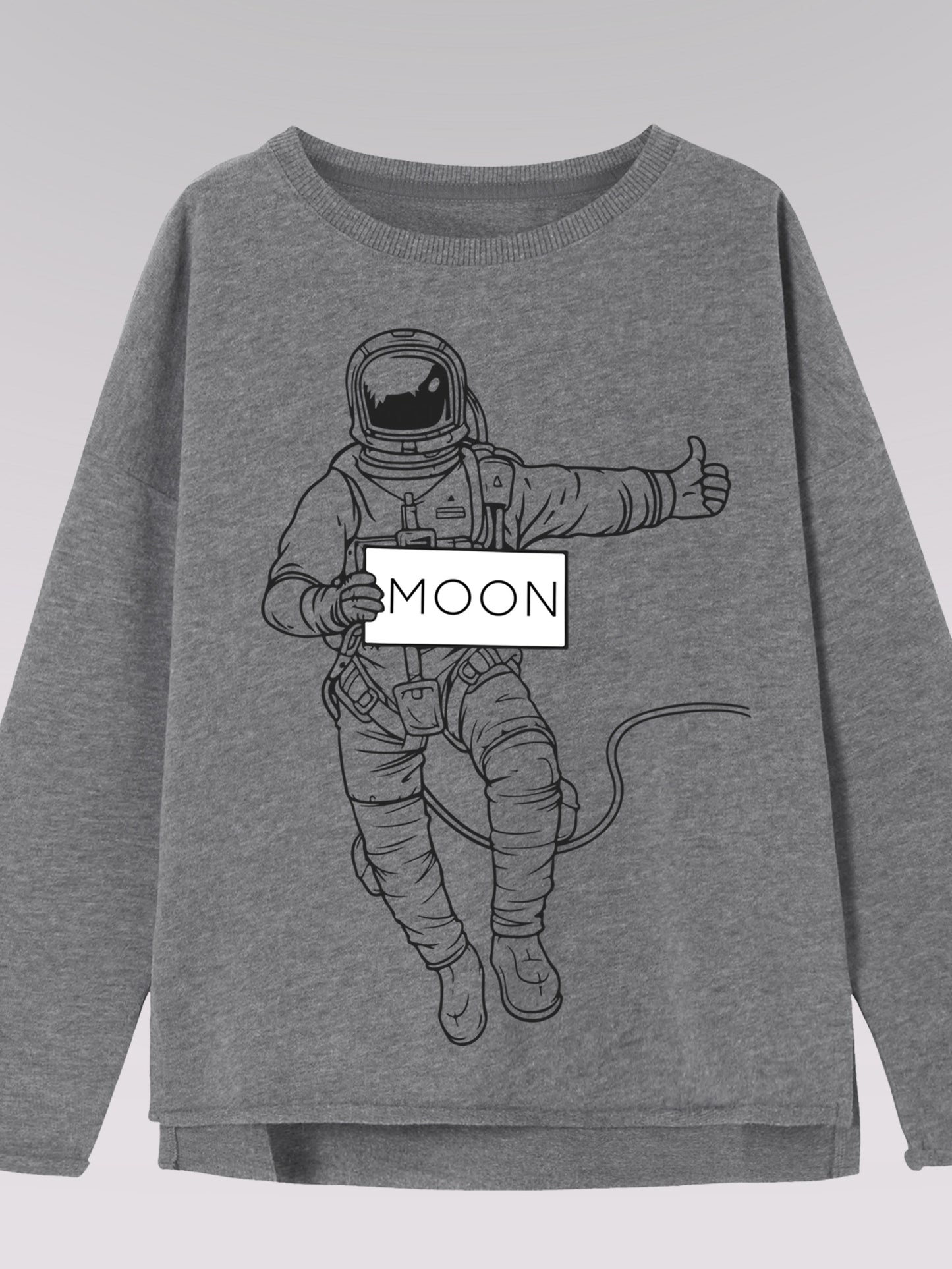 Kinder Sweater (grau) - ASTRONAUT