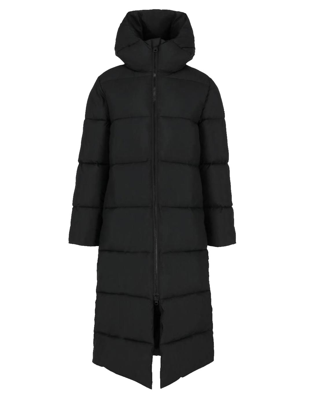 Ecoalf lange vegane Damen Daunen Jacke- (black)