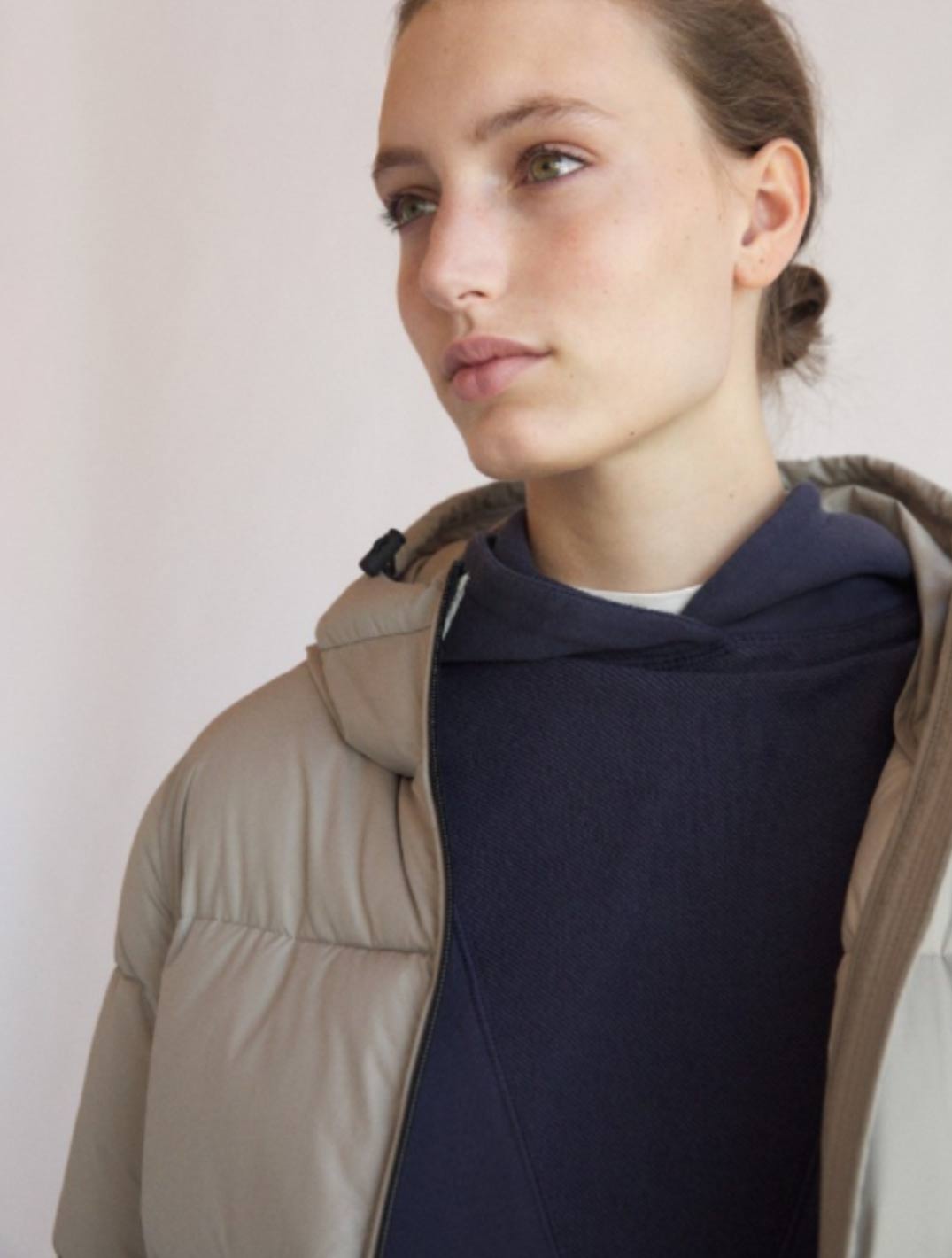 Ecoalf Damen Vegane Daunen Jacke - Marangu (white sand)