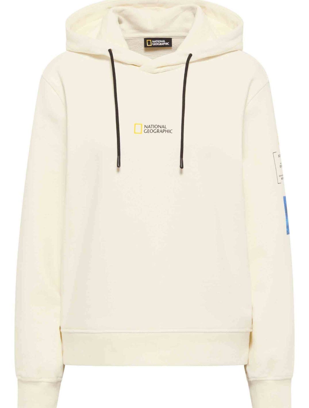 National Geographic Damen Sweater (sternen weiß)