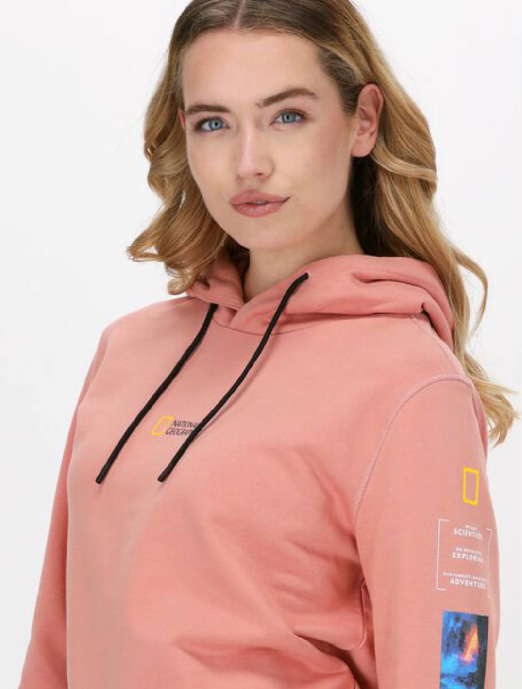 National Geographic Damen Sweater (alt rosa)