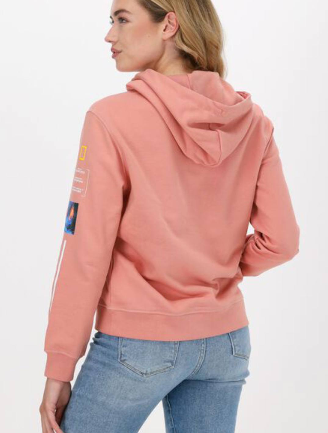 National Geographic Damen Sweater (alt rosa)