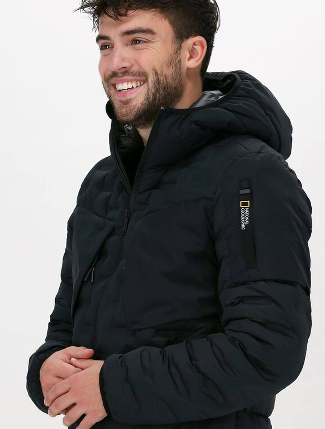National Geographic Herren Jacke - Urban Tech (schwarz)