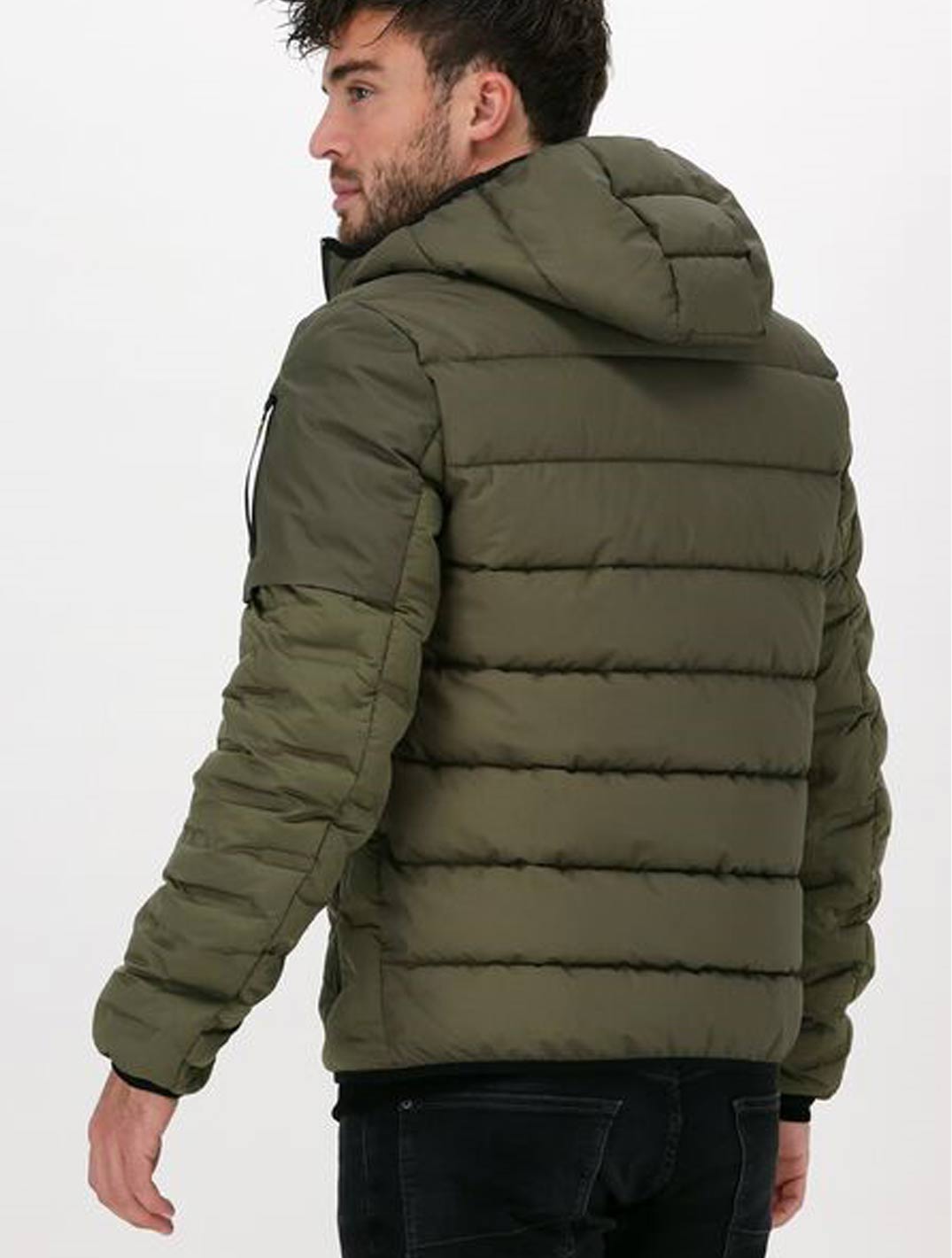 National Geographic Herren Jacke - Urban Tech (olivgrün)
