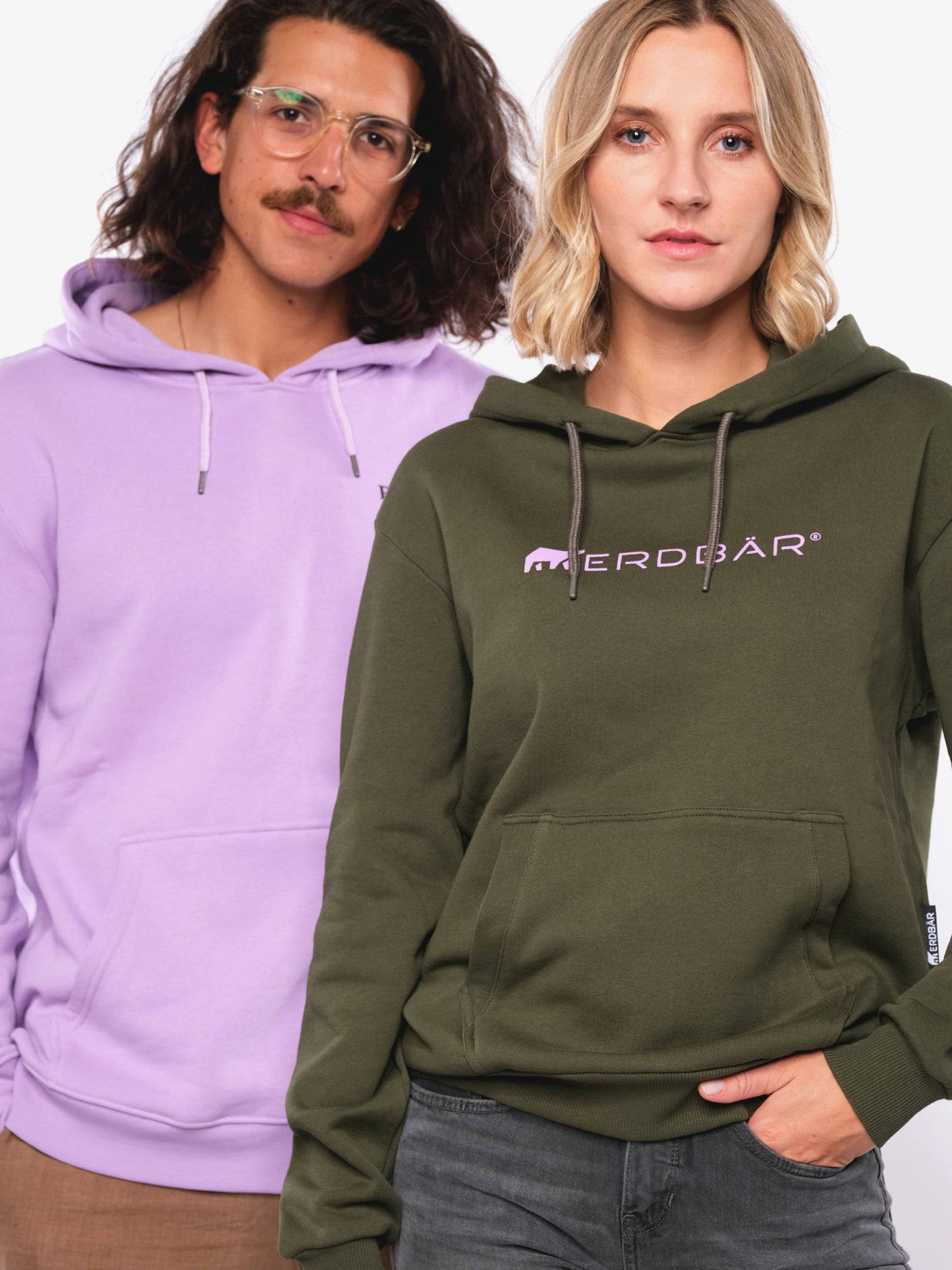 Damen Hoodie ERDBÄR (grün)