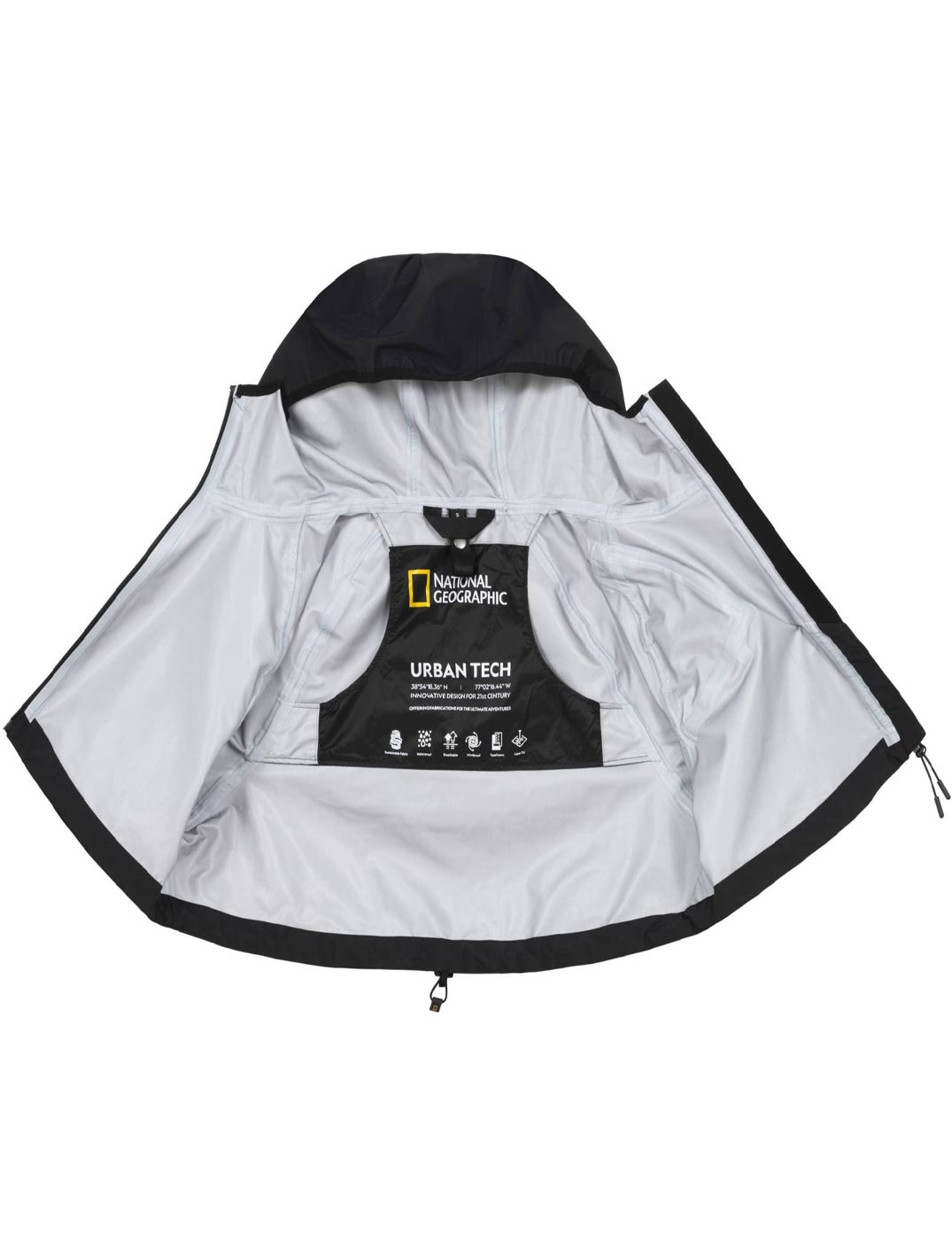 National Geographic DAMEN - Urban Tech Two-In-One Jacket (olivgrün)