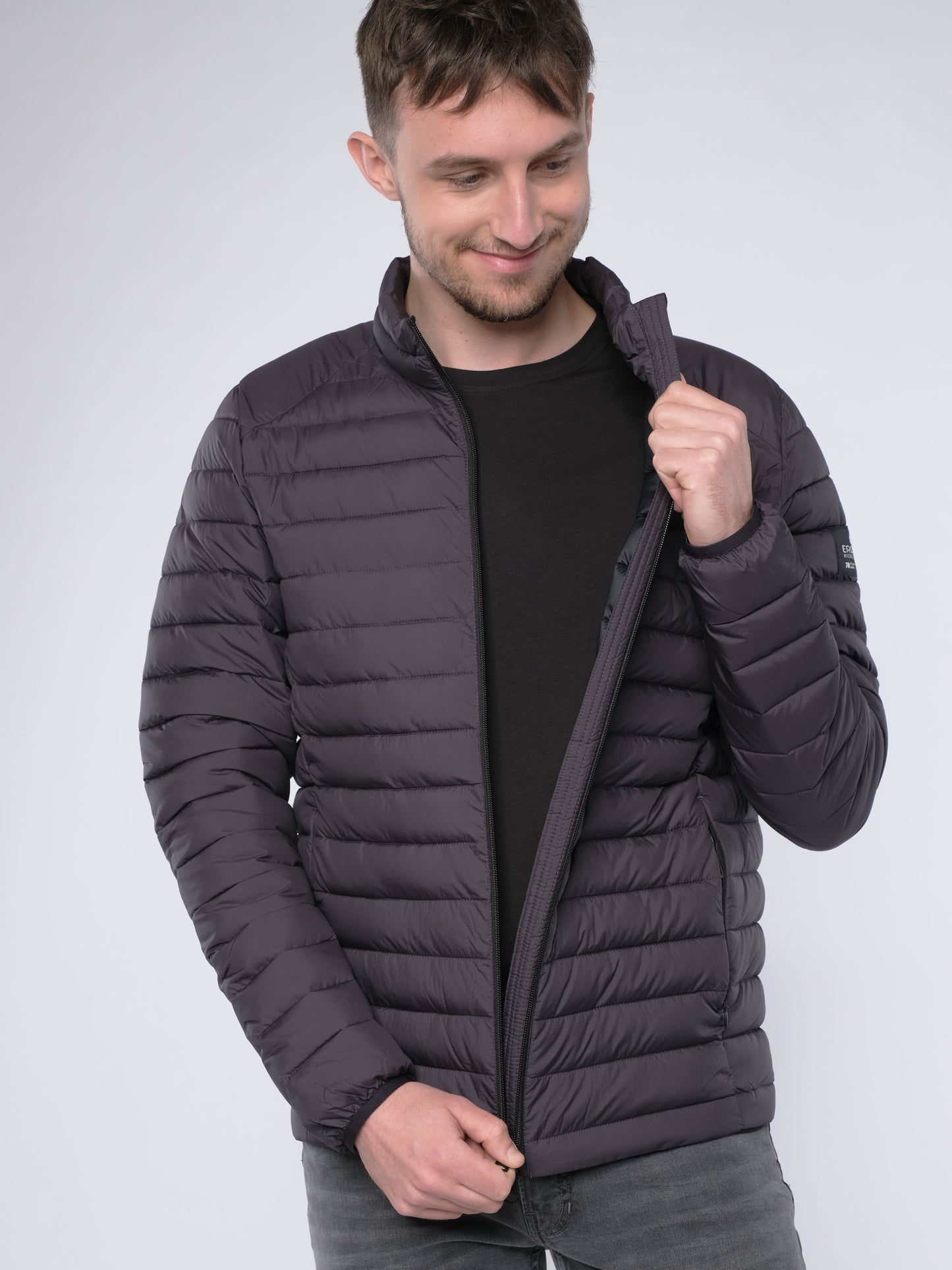 Herrenjacke ECOALF x ERDBÄR (asphalt)