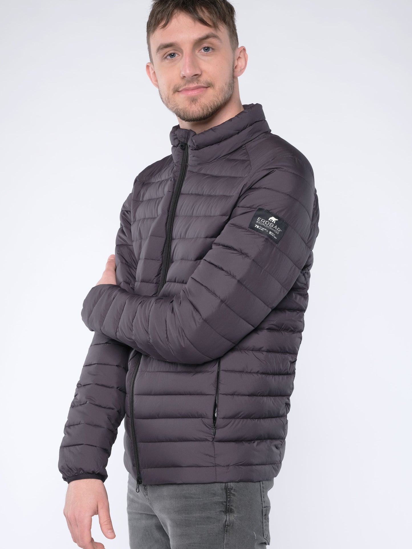 Herrenjacke ECOALF x ERDBÄR (asphalt)