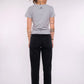 Damen slim-fit T-Shirt 06 MIT DIESEM STYLE UNTERSTÜTZT DU! (grau)