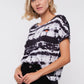 Damen T-Shirt LOGOBÄR (batik)