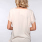Damen T-Shirt FÜR WERTE STEHEN (beige)