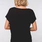 Damen T-Shirt LOGOBÄR (schwarz)
