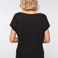 Damen T-Shirt WILDLEBEN ZÄHLT (schwarz)