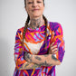Damen T-Shirt LOGOBÄR (blumenprint)