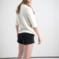 Damen T-Shirt GESUNDHEIT KOMMT VON WOHLBEFINDEN (beige)