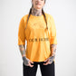 Damen T-Shirt UNSER ZUHAUSE (orange)