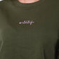 Damen Sweater WILDLEBEN ZÄHLT (grün)
