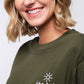 Damen Sweater SONNENKIND (grün)