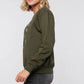 Damen Sweater FÜR WERTE STEHEN (grün)