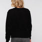 Damen Sweater WENIGER EGO MEHR SEELE (schwarz)