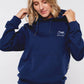 Damen Hoodie VERSPRECHEN (dunkel blau)